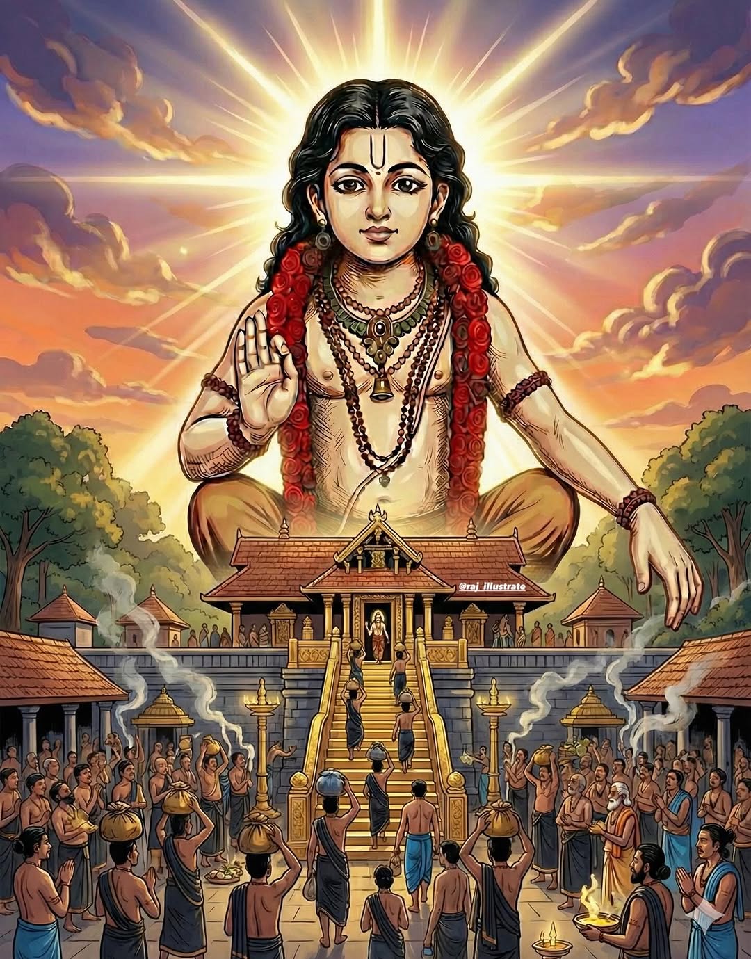 Sabarimala Sri Dharma Sastha Temple